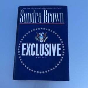 Exclusive a Novel by Sandra Brown Like New